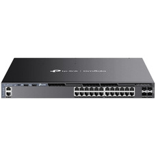 Керований комутатор TP-Link SG6428XHP PoE+ 24xRJ45, 4xSFP+, бюджет 720 Вт, L3 Зображення
