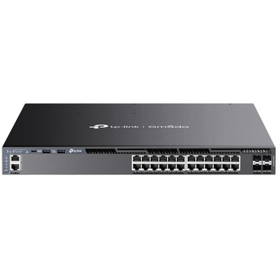Управляемый коммутатор TP-Link SG6428XHP PoE+ 24xRJ45, 4xSFP+, 720 Вт, L3 Изображение