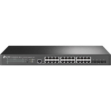 Управляемый коммутатор TP-Link TL-SG3428XPP-M2 24x2.5GE PoE+ 4xSFP+ 500Вт 3 вентилятора Изображение