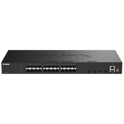 Керований мережевий комутатор D-Link DGS-1530-28S 28 портів SFP/SFP+ монтаж у стійку Зображення