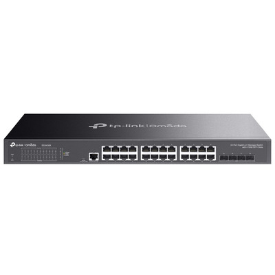Керований мережевий комутатор TP-Link SG3428X 24xGE 4xSFP+ Omada Cloud Зображення