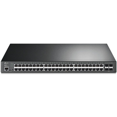 Керований мережевий комутатор TP-Link SG3452P 48xPoE+, 4xSFP, 384 Вт, L2+ Зображення