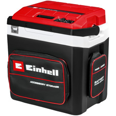 Холодильник акумуляторний Einhell TE-COL 18/27 Li - Solo, 27 л, мобільний, чорний з червоним Зображення