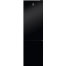 Холодильник з морозильником Electrolux LNT7ME36K2, чорне скло, No Frost, 360 л Зображення