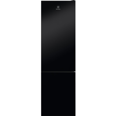 Холодильник з морозильником Electrolux LNT7ME36K2, чорне скло, No Frost, 360 л Зображення