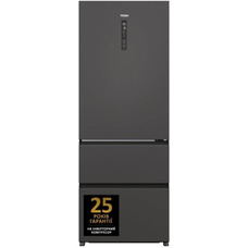 Холодильник Haier HTR5719ENPT многодверный 528 л A+ черный Изображение