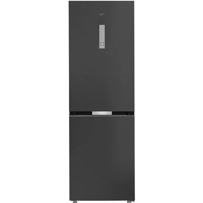 Холодильник Whirlpool WHK26363XBR5E двокамерний Dual No Frost, 316 л, інверторний, темно-сірий Зображення