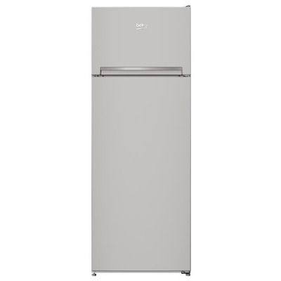 Холодильник з морозильною камерою Beko RDSA240K20S, A+, MinFrost, 233 л, сірий Зображення
