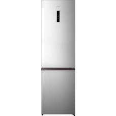 Холодильник с морозильником Gorenje NRK620EAXL4, 336 л, серый, A+, NoFrost Plus Изображение