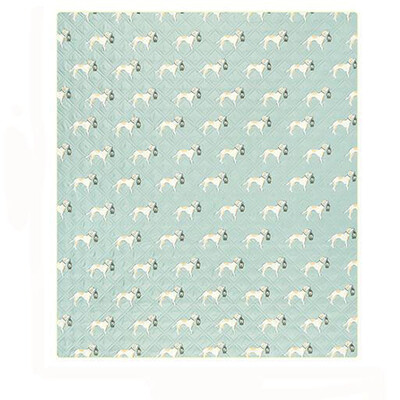 Килимок для пікніка Naturehike CNK2350WS010 210x240 см блакитний із принтом, тришаровий, водостійкий Зображення