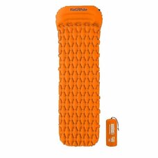Надувной коврик Naturehike FC-12 NH19Z012-P, 65 мм, оранжевый Изображение