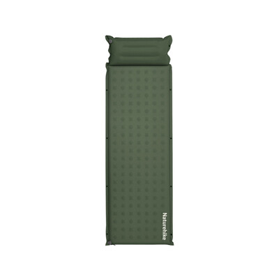 Надувной коврик с подушкой Naturehike CNK2550WS025, 200x65x6 мм, зеленый Изображение