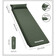 Килимок самонадувний Naturehike CNK2450WS020 з подушкою темно-зелений Зображення