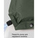 Килимок самонадувний Naturehike CNK2450WS020 з подушкою темно-зелений Зображення