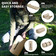 Килимок самонадувний Naturehike CNK2450WS020 з подушкою, 100 мм, бежевий Зображення