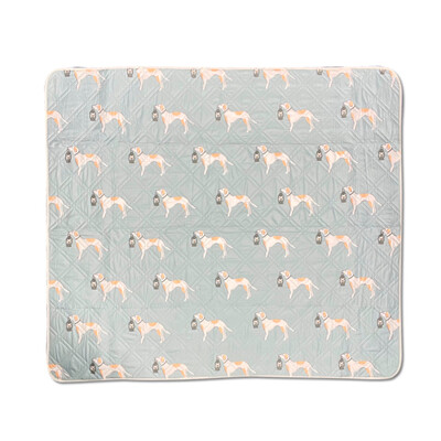 Килимок для пікніка Naturehike CNK2350WS010 170x200 см блакитний із принтом Зображення