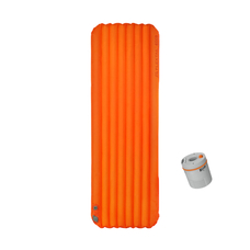 Коврик самонадувающийся Flextail Tiny Slleeping Pad R05 AVS 7 см, оранжевый Изображение