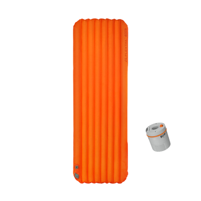 Килимок самонадувний Flextail Tiny Slleeping Pad R05 AVS 7 см, помаранчевий Зображення