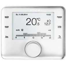 Комнатный терморегулятор Bosch CW 100 механический погодозависимый Изображение
