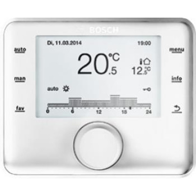 Кімнатний терморегулятор Bosch CW 100 погодозалежний механічний Зображення