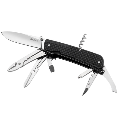 Кишеньковий ніж Ruike Trekker LD41-B з 22 інструментами Зображення