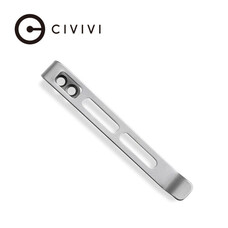 Клипса карманная стальная Civivi CA-06B-V1 без винтов, 50х6.8 мм Изображение
