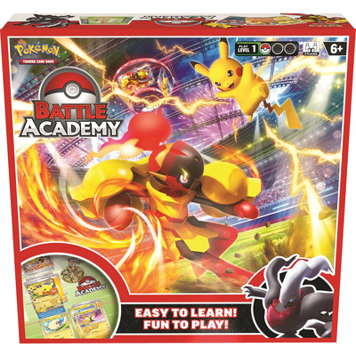 Коллекционная карточная игра Pokemon TCG Battle Academy, набор с 3 колодами и аксессуарами Изображение