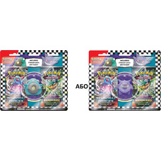 Колекційна карткова гра Pokemon TCG Eraser Blister 2024, 2 бустерпаки, ластик Зображення