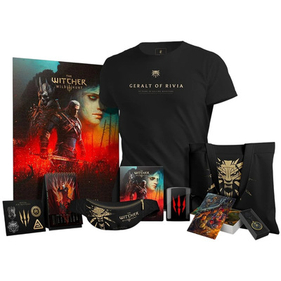 Колекційний набір GoodLoot The Witcher 3: Wild Hunt 10-річчя, 10 предметів Зображення