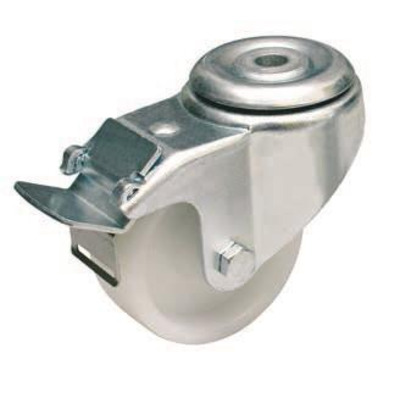 Комплект поворотних роликів ZPAS WZ-SB72-00-01-000-2 150 мм з гальмом, 2 шт Зображення