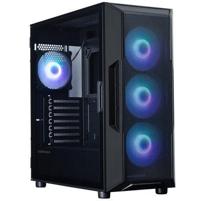 Комп'ютерний корпус Zalman I3 Neo ARGB V2 Mid Tower, 4x120мм ARGB, скло Зображення