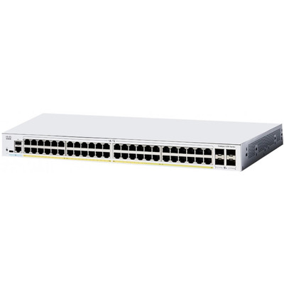 Коммутатор Cisco Catalyst 1200 48хGE PoE 375 Вт, 4x10G SFP+ Изображение