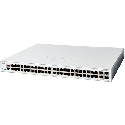 Керований комутатор Cisco Catalyst 1200 48xGE PoE+, 4x1G SFP Зображення