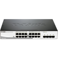 Коммутатор сетевой D-Link DGS-1210-16 WebSmart 16 портов Gigabit SFP Изображение