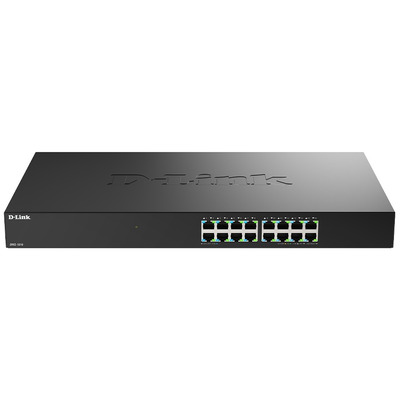 Комутатор мережевий D-Link DMS-1016 16x2.5GE некерований, безвентиляторний корпус Зображення