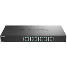 Комутатор мережевий D-Link DMS-1024 24x2.5GE, некерований, металевий корпус Зображення