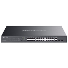 Комутатор TP-Link ES228GMP WebSmart 26xGE 24xPoE+ 384Вт 2xSFP Зображення