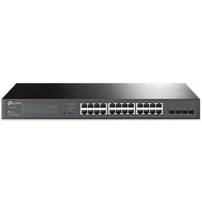 Комутатор TP-Link SG2428P WebSmart 28 портів (24 PoE+ 4 SFP), 250 Вт Зображення