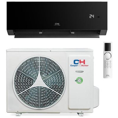 Кондиционер Cooper&Hunter CH-S09FTXAN-BL инверторный 25м² Wi-Fi черный Изображение