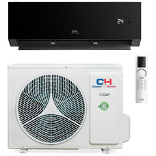 Кондиционер Cooper&Hunter CH-S24FTXAN-BL инверторный 70м² Wi-Fi черный Изображение