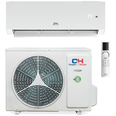 Кондиціонер Cooper&Hunter CH-S24FTXAN-WP інверторний 24 000 BTU для 70 м² Wi-Fi білий Зображення