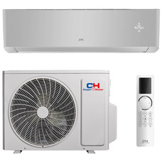 Кондиціонер Cooper&Hunter Supreme Continental CH-S12FTXAL, 35 м², сріблястий, інвертор, Wi-Fi Зображення