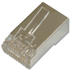 Конектор Digitus CAT 6 RJ45 STP для патч-кабелів, 100 шт. Зображення