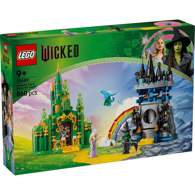 Конструктор LEGO Wicked Смарагдове місто та замок Кіамо-Ко, 860 деталей Зображення