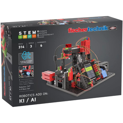 Конструктор fischertechnik STEM ROBOTICS набір-розширення AI, 314 деталей, 3 моделі Зображення