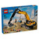 Конструктор LEGO City 60420 – жовтий будівельний екскаватор Зображення