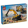 Конструктор LEGO City 60420 – жовтий будівельний екскаватор Зображення