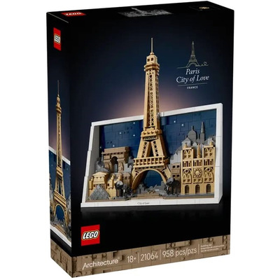 Конструктор LEGO Architecture Париж 21064, 958 деталей, 18+ Зображення