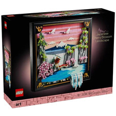 Конструктор LEGO Art 31218 Японський пейзаж із сакурою, 1892 деталі, настінна 3D-картина Зображення