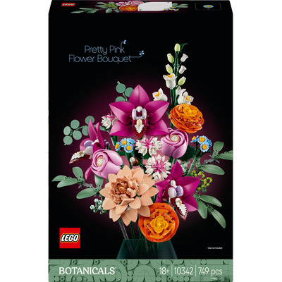 Конструктор LEGO Botanicals Милий рожевий букет квітів 749 деталей, 18+ Зображення